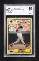 Barry Bonds 1987 Topps #320 RC (BCCG 10) at PristineAuction.com