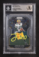 Jordan Love Signed 2020 Panini Prizm #363A RC (BGS) at PristineAuction.com