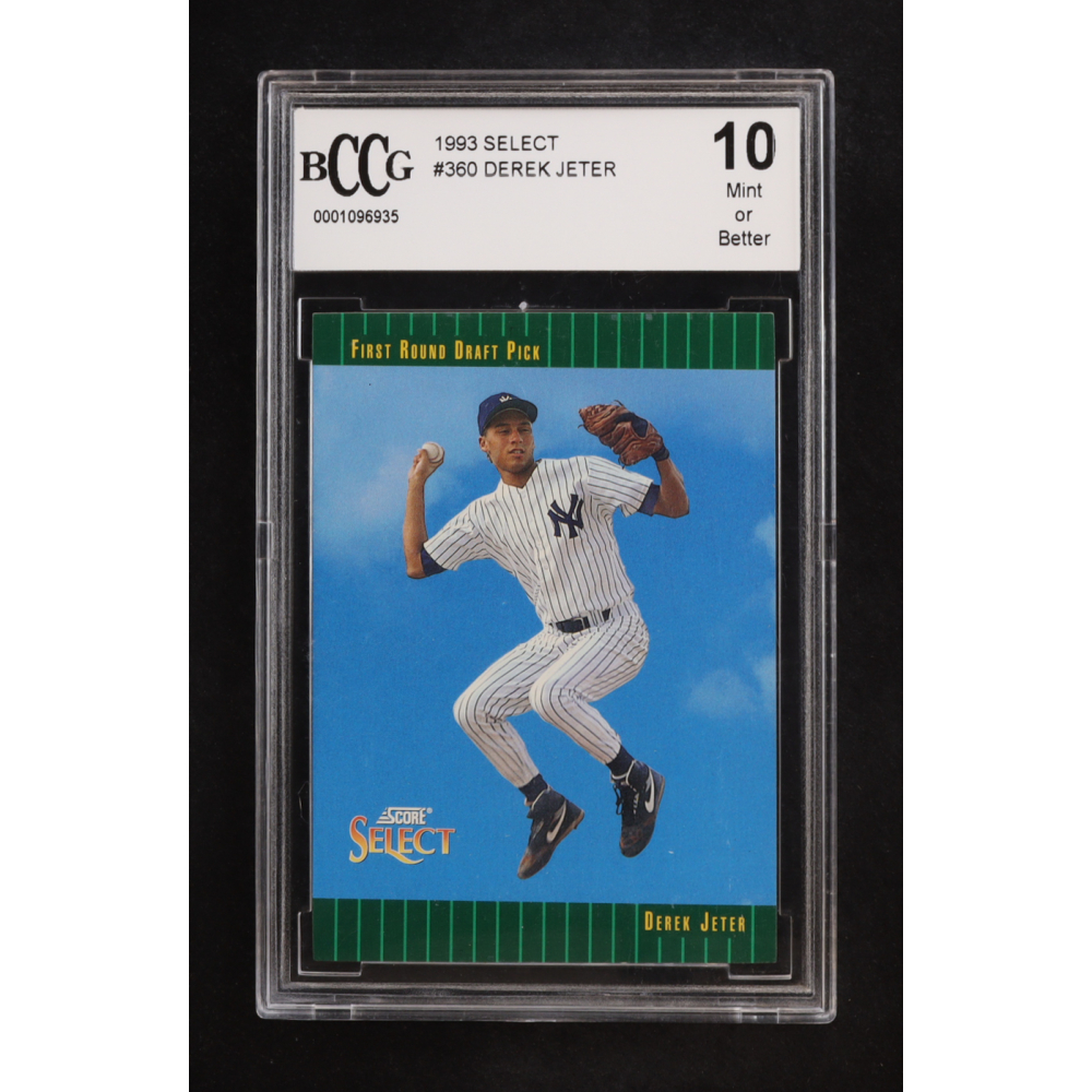Derek Jeter 1993 Select #360 RC (BCCG 10) at PristineAuction.com