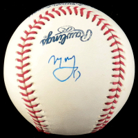 Manny Machado Signed OML Baseball (Beckett) at PristineAuction.com