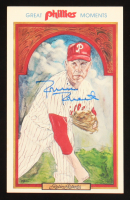 Robin Roberts Signed Phillies 4x6 Postcard (JSA) at PristineAuction.com