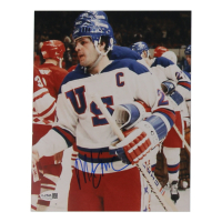 Mike Eruzione Signed Team USA  8x10 Photo (JSA) at PristineAuction.com