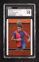 Lamine Yamal 2024 Leaf Collective Promo Leaf Shimmer Orange #LB4 #280/299 (CGC 10) at PristineAuction.com