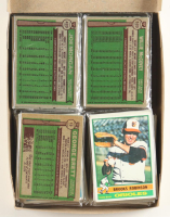 1976 Topps Baseball Cello Fun Pack Vending Box with (20) Packs at PristineAuction.com