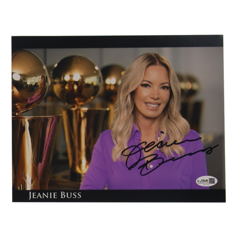 Jeanie Buss Signed 8x10 Photo (JSA) at PristineAuction.com Jeanie Buss Signed 8x10 Photo (JSA) at PristineAuction.com
