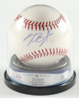 Kris Bryant Signed OML Baseball with High Quality Display Case (BGS Auto 10 & JSA) at PristineAuction.com