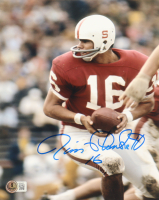 Jim Plunkett Signed Stanford Cardinal 8x10 Photo (Beckett) at PristineAuction.com