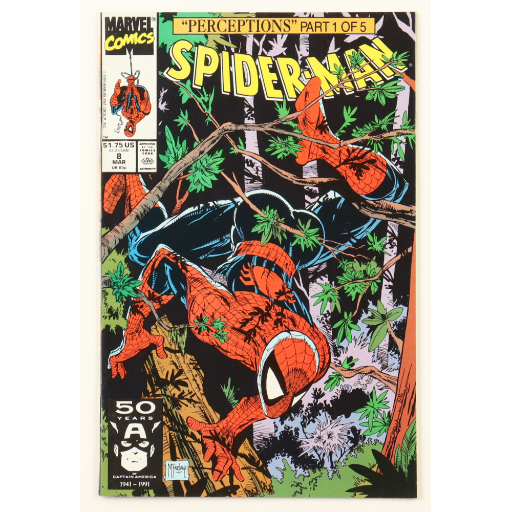 1991 "Spider-Man" Issue #8 Marvel Comic Book at PristineAuction.com