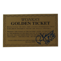 Paris Themmen Signed "Willy Wonka and the Chocolate Factory" Golden Ticket Inscribed "Mike Teevee" (JSA) at PristineAuction.com
