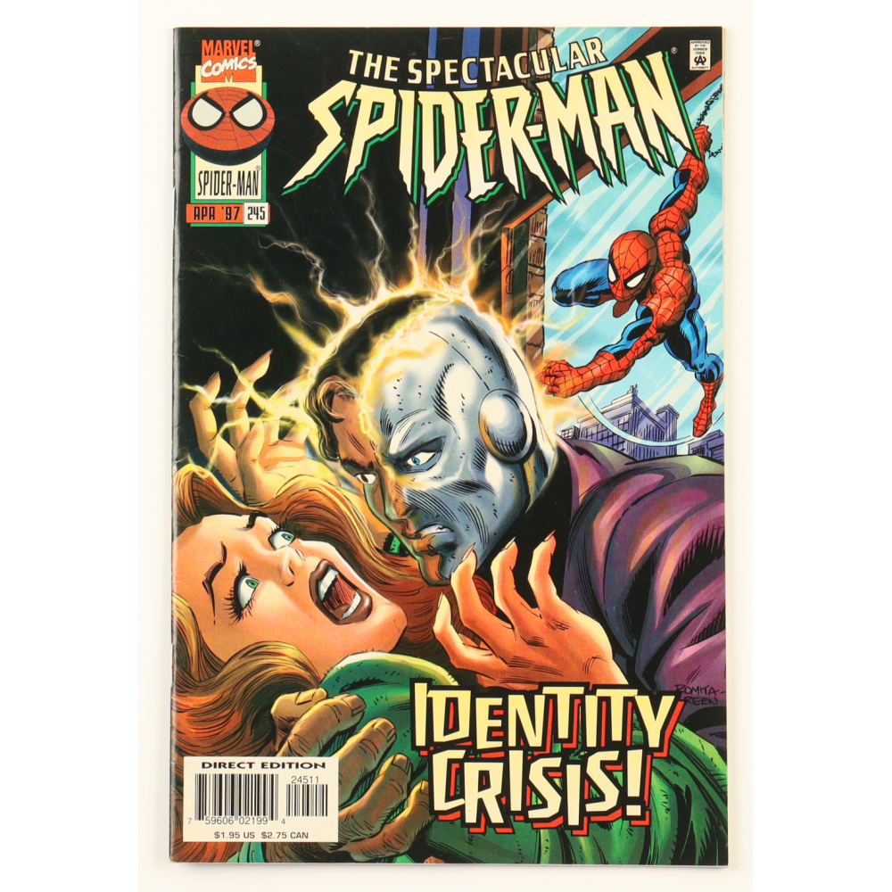 1997 "The Spectacular Spider-Man" Issue #245 Marvel Comic Book at PristineAuction.com