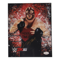 Big Van Vader Signed WWE 8x10 Photo (JSA) at PristineAuction.com