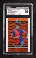 Lamine Yamal 2024 Leaf Collective Promo Leaf Shimmer Orange #LB4 #283/299 (CGC 10) at PristineAuction.com
