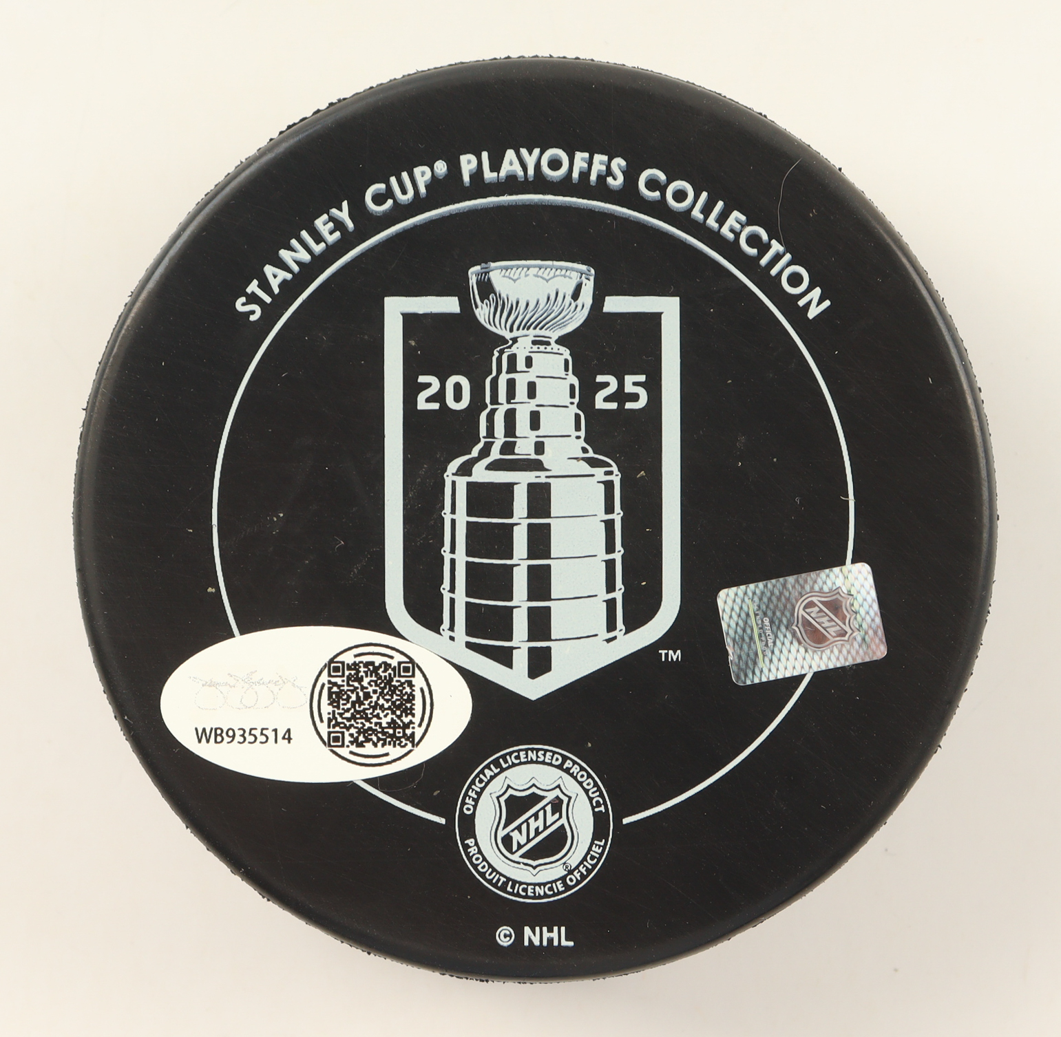 Aleksander Barkov Signed Panthers 2025 Stanley Cup Champions Logo Hockey Puck (JSA) at PristineAuction.com Aleksander Barkov Signed Panthers 2025 Stanley Cup Champions Logo Hockey Puck (JSA) at PristineAuction.com