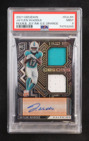 Jaylen Waddle 2021 Panini Obsidian Rookie Jersey Ink Electric Etch Orange #13 #22/99 RC (PSA 9) at PristineAuction.com
