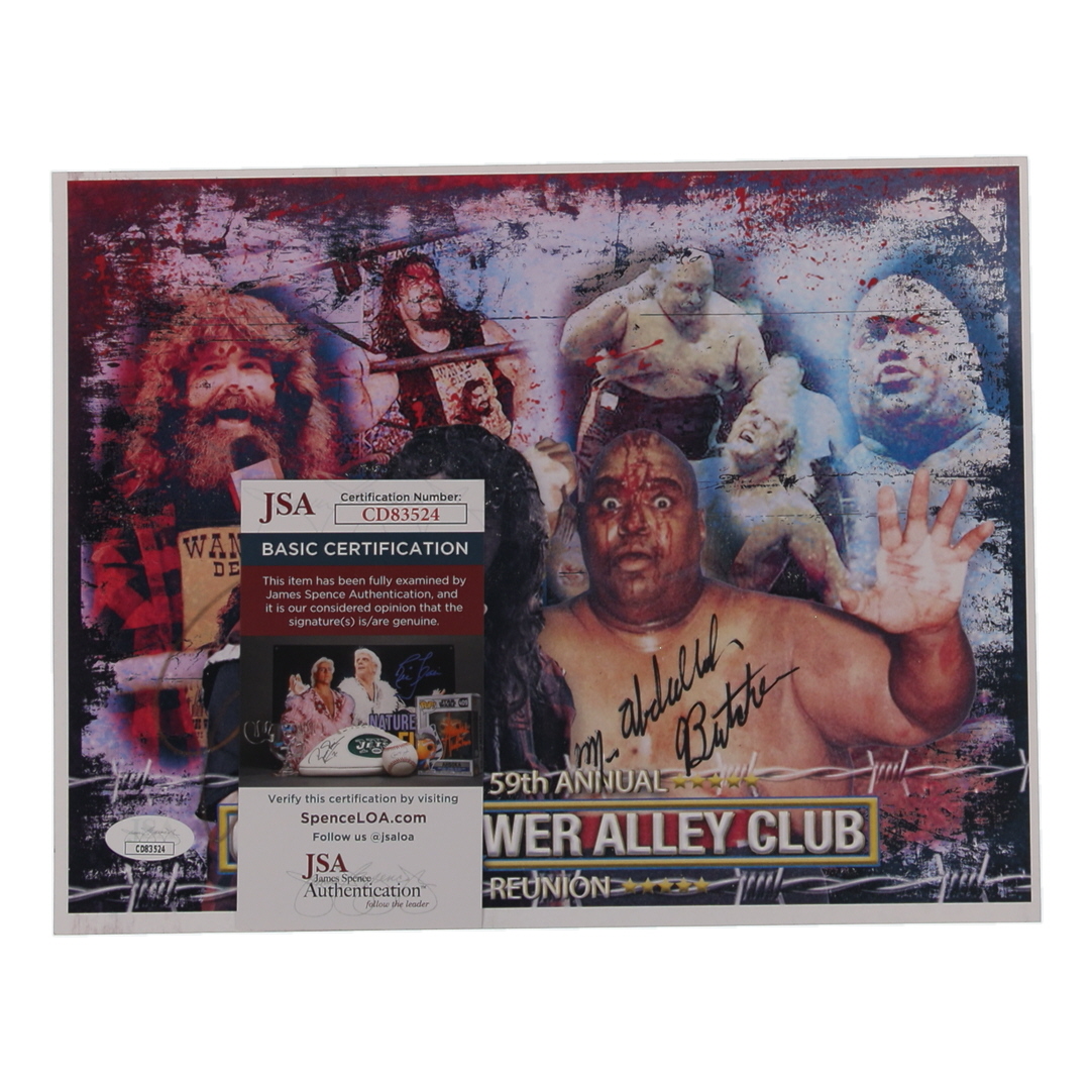 Cactus Jack & Abdullah the Butcher Signed WWE 8x10 Photo (JSA) at PristineAuction.com Cactus Jack & Abdullah the Butcher Signed WWE 8x10 Photo (JSA) at PristineAuction.com