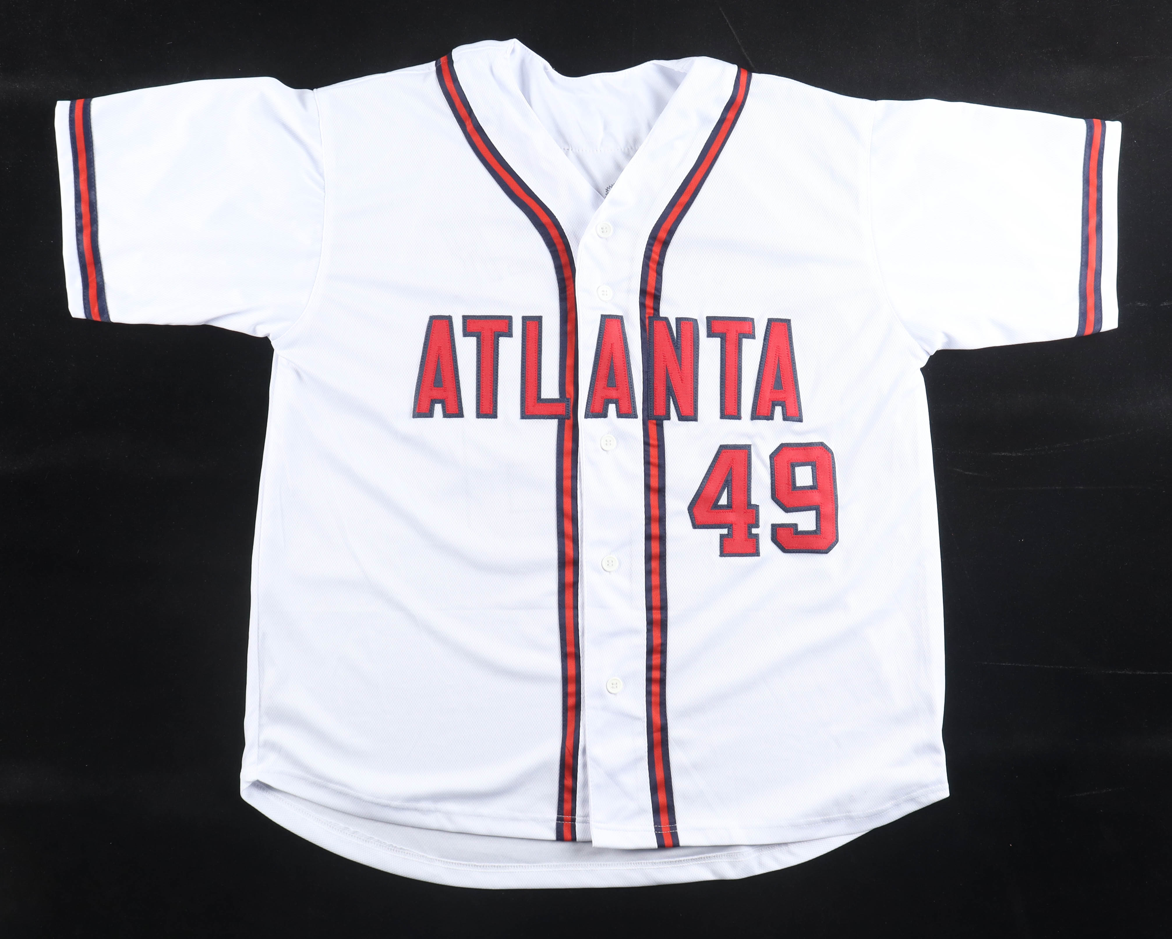 John Rocker Signed Jersey Inscribed "F*** NY!" (JSA) at PristineAuction.com John Rocker Signed Jersey Inscribed "F*** NY!" (JSA) at PristineAuction.com