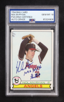 Nolan Ryan Signed 1979 Topps #115 Inscribed "108.5 MPH Fastball" (PSA | Auto 10) at PristineAuction.com