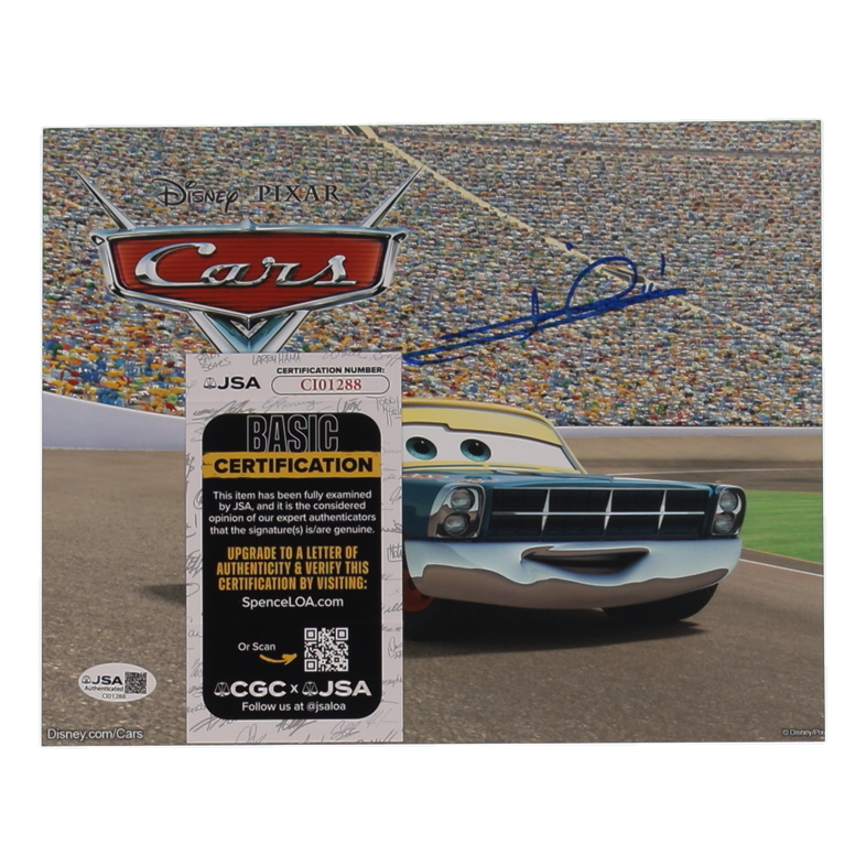 Mario Andretti Signed "Cars" 8x10 Photo (JSA) at PristineAuction.com Mario Andretti Signed "Cars" 8x10 Photo (JSA) at PristineAuction.com