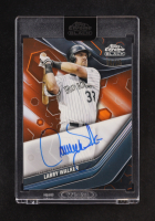 Larry Walker 2023 Topps Chrome Black Autographs Orange Refractors #CBALWA #16/25 at PristineAuction.com