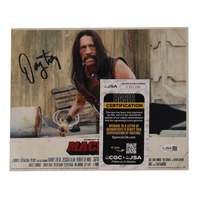 Danny Trejo Signed "Machete" 8x10 Photo (JSA) at PristineAuction.com Danny Trejo Signed "Machete" 8x10 Photo (JSA) at PristineAuction.com