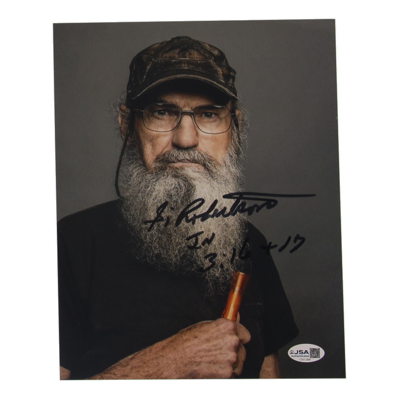 Si Robertson Signed 8x10 Photo (JSA) at PristineAuction.com Si Robertson Signed 8x10 Photo (JSA) at PristineAuction.com