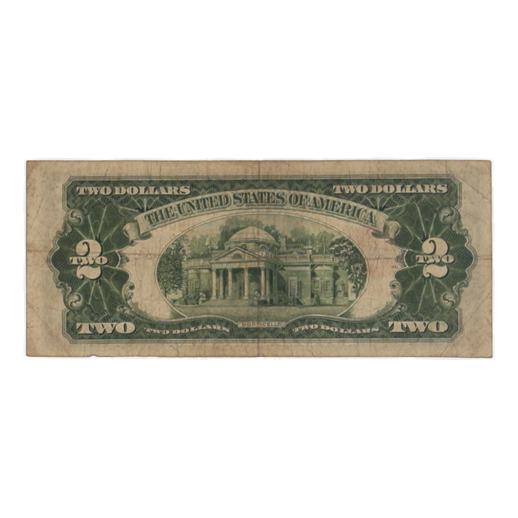 1928-G United States $2 Two Dollar Legal Tender Note - Red Seal at PristineAuction.com 1928-G United States $2 Two Dollar Legal Tender Note - Red Seal at PristineAuction.com