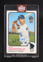 Whit Merrifield 2023 Topps Archives Signature Series Active Whit Merrifield #TBA #13/38 at PristineAuction.com