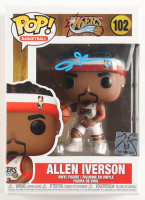 Allen Iverson Signed 76ers #102 Funko Pop! Vinyl Figure (JSA) at PristineAuction.com