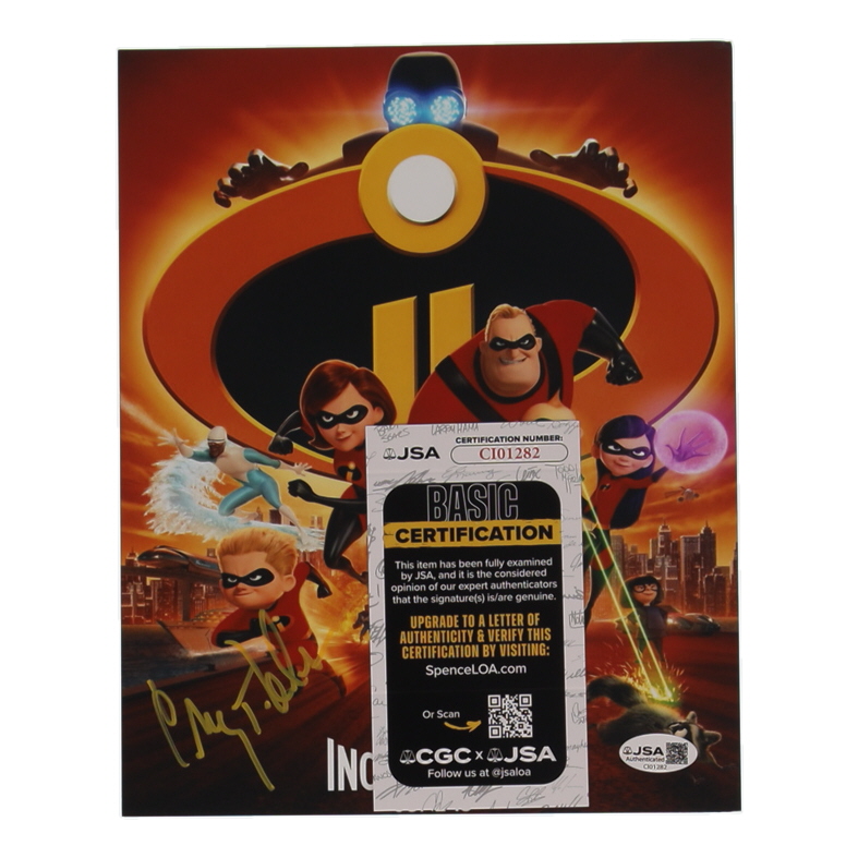 Craig T. Nelson Signed "Incredibles 2" 8x10 Photo (JSA) at PristineAuction.com Craig T. Nelson Signed "Incredibles 2" 8x10 Photo (JSA) at PristineAuction.com