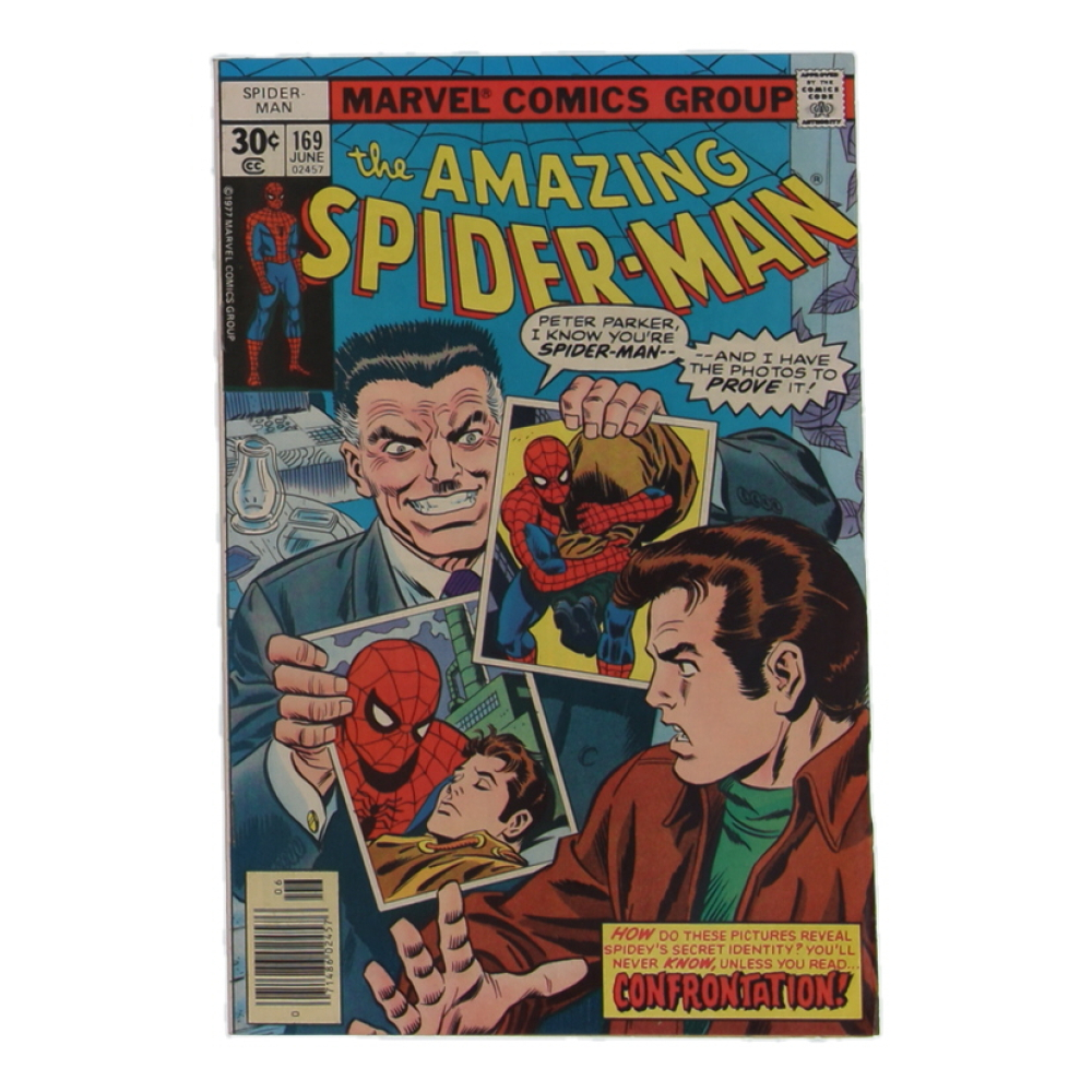 1977 "The Amazing Spider-Man" Issue #169 Marvel Comic Book at PristineAuction.com