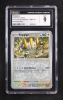 Regigigas 2025 Pokemon Prismatic Evolutions #86 Reverse Holo (CGC 9) at PristineAuction.com