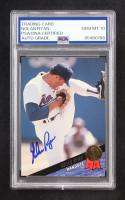 Nolan Ryan Signed 1993 Leaf #115 (PSA | Autograph Graded PSA 10) at PristineAuction.com