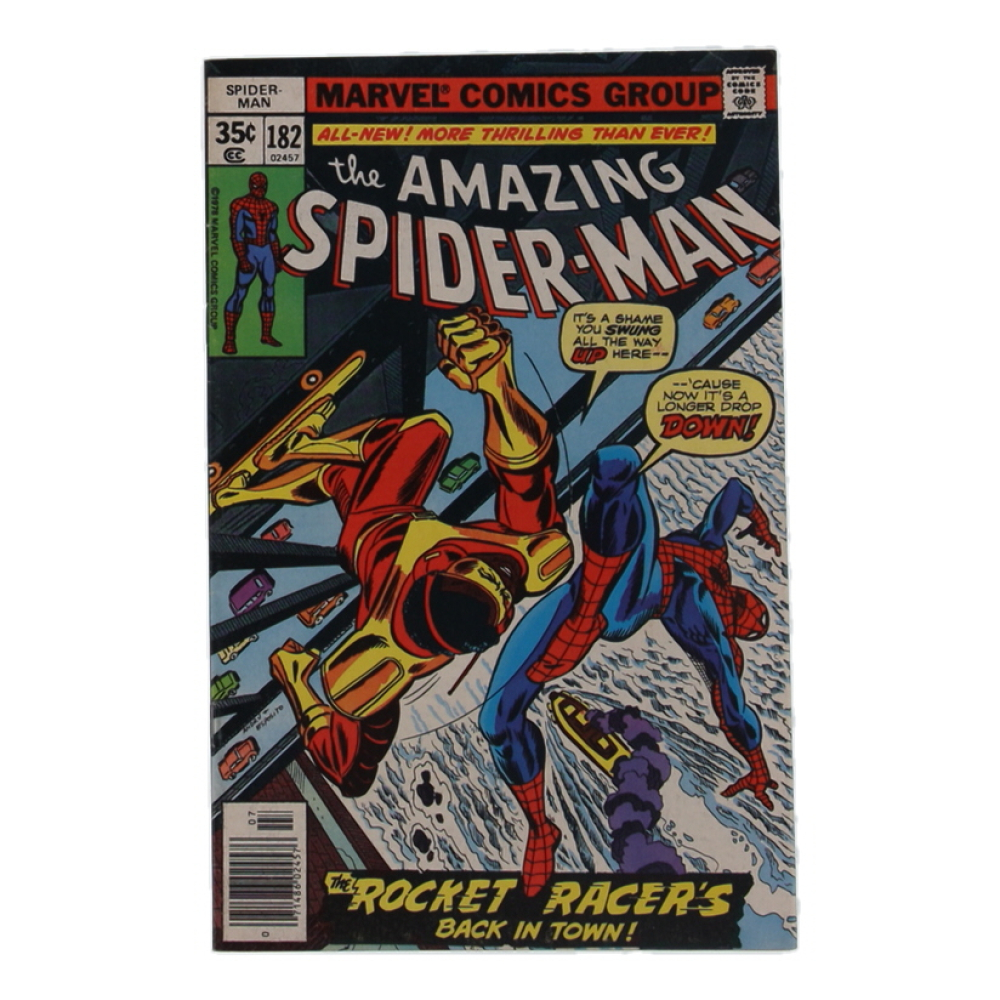 1978 "The Amazing Spider-Man" #182 Marvel Comic Book at PristineAuction.com