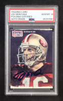 Joe Montana Signed 1991 NFL Pro Set #387 (PSA | Autograph Graded PSA 10) at PristineAuction.com