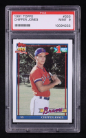 Chipper Jones 1991 Topps #333 RC (PSA 9) at PristineAuction.com