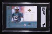 Dan Marino 2001 UD Game Gear Uniforms #DMU (SGC 7) at PristineAuction.com