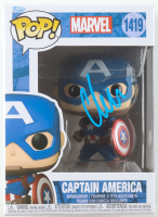 Chris Evans Signed "Marvel" #1419 Captain America Funko Pop! Vinyl Figure (JSA) at PristineAuction.com