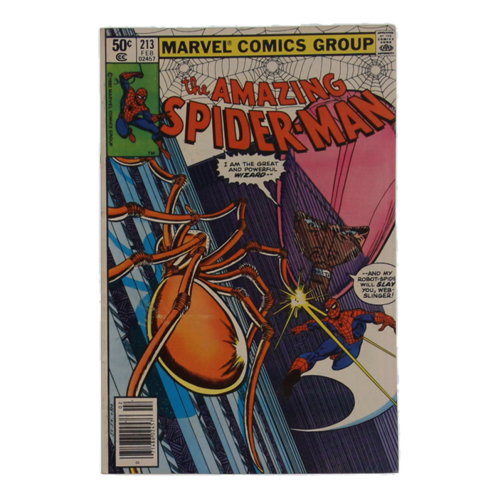 1981 "The Amazing Spider-Man" #213 Marvel Comic Book at PristineAuction.com
