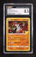 Groudon 2021 Pokemon Celebrations #17 Holo (CGC 8.5) at PristineAuction.com