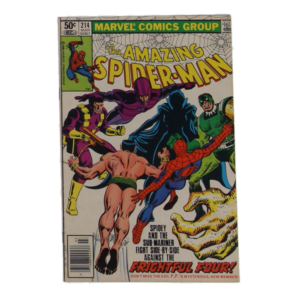 1981 "The Amazing Spider-Man" #214 Marvel Comic Book at PristineAuction.com