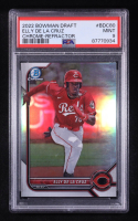 Elly De La Cruz 2022 Bowman Chrome Draft Refractors #BDC80 RC (PSA 9) at PristineAuction.com
