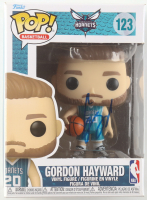 Gordon Hayward Signed Hornets #123 Funko Pop! Vinyl Figure (JSA) at PristineAuction.com