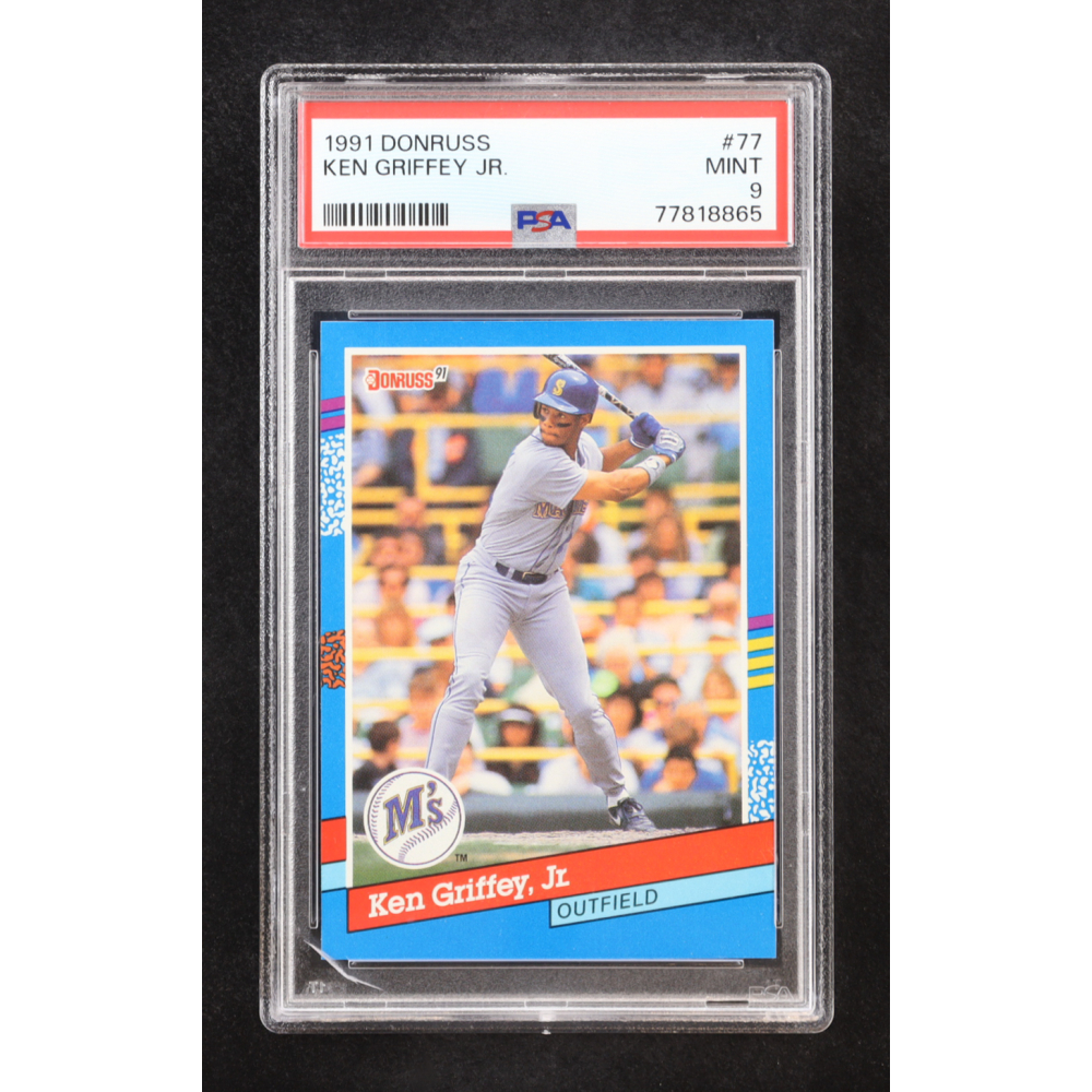 Ken Griffey Jr. 1991 Donruss #77 (PSA 9) at PristineAuction.com