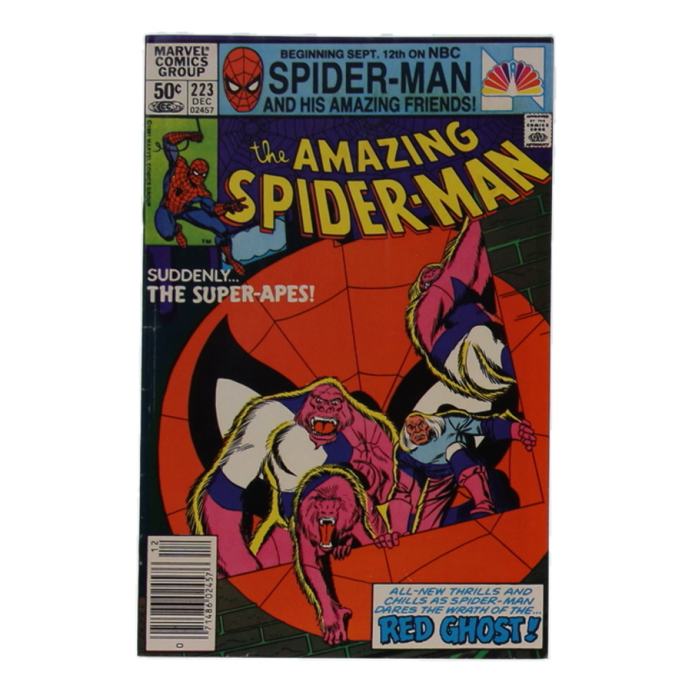 1981 "The Amazing Spider-Man" #223 Marvel Comic Book at PristineAuction.com