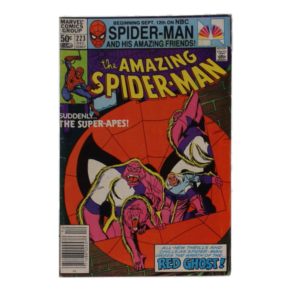 1981 "The Amazing Spider-Man" #223 Marvel Comic Book at PristineAuction.com