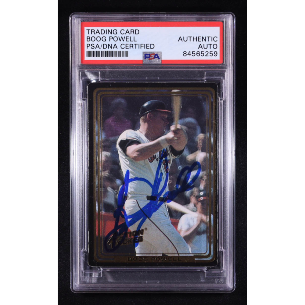 Boog Powell Signed 1992 Action Packed ASG #80 (PSA) at PristineAuction.com