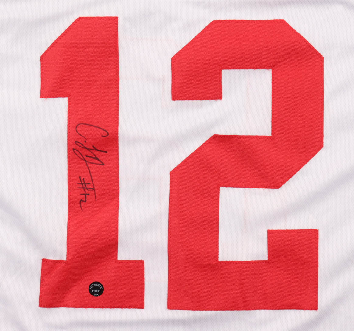 CJ Donaldson Signed Jersey (Authentic Ink) at PristineAuction.com CJ Donaldson Signed Jersey (Authentic Ink) at PristineAuction.com