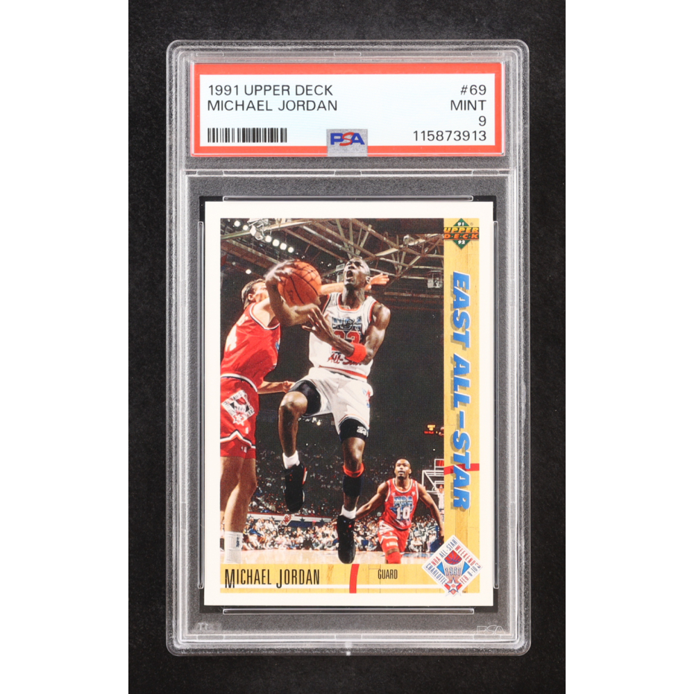 Michael Jordan 1991 Upper Deck #69 (PSA 9) at PristineAuction.com