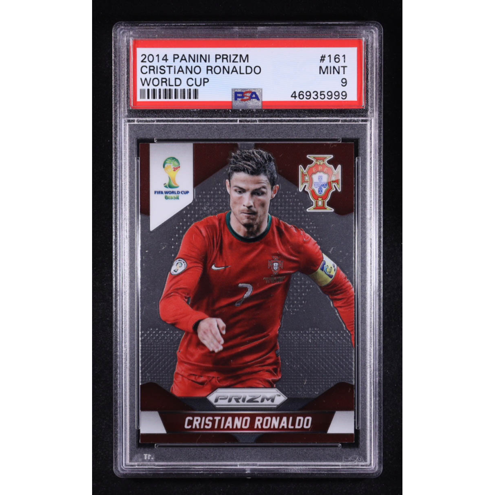 Cristiano Ronaldo 2014 Panini Prizm World Cup #161 (PSA 9) at PristineAuction.com