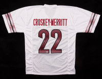 Jacory Croskey-Merritt Signed Jersey (Beckett) at PristineAuction.com
